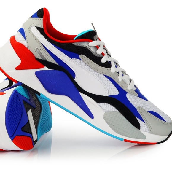 Puma Shoes | Puma | RS-X Puzzle Running White Red Shoe | Color: Red/White | Size: 8.5 | Simplyprovident's Closet